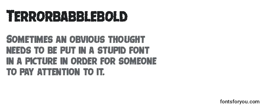 terrorbabblebold, terrorbabblebold font, download the terrorbabblebold font, download the terrorbabblebold font for free