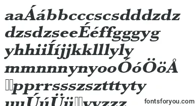 UrwbaskertextbolwidOblique font – hungarian Fonts