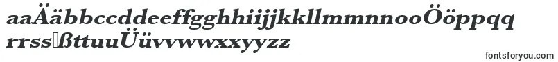 Шрифт UrwbaskertextbolwidOblique – немецкие шрифты