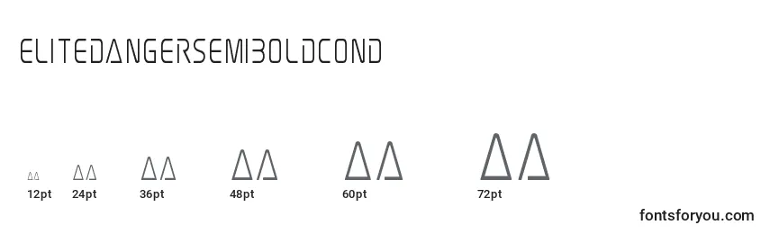 sizes of elitedangersemiboldcond font, elitedangersemiboldcond sizes