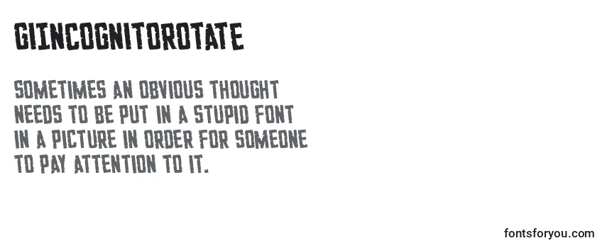 giincognitorotate, giincognitorotate font, download the giincognitorotate font, download the giincognitorotate font for free