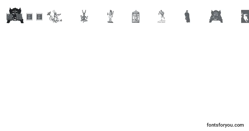 characters of gods font, letter of gods font, alphabet of  gods font