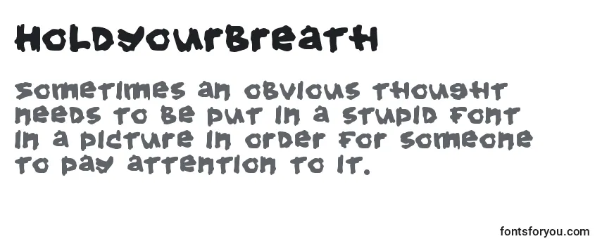 holdyourbreath, holdyourbreath font, download the holdyourbreath font, download the holdyourbreath font for free