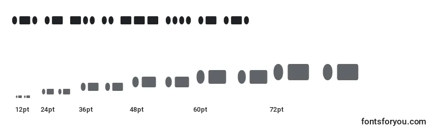 sizes of radiohar font, radiohar sizes
