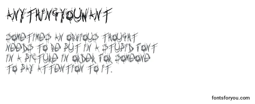 anythingyouwant, anythingyouwant font, download the anythingyouwant font, download the anythingyouwant font for free
