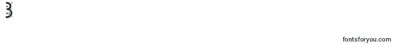 フォントNightsky – フォント数字3
