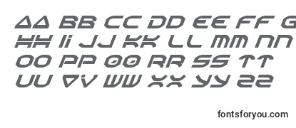 Шрифт OberonItalic