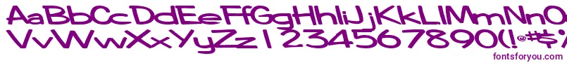 CoinageofmindBold Font – Purple Fonts on White Background