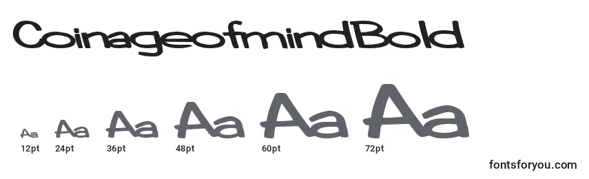 CoinageofmindBold Font Sizes