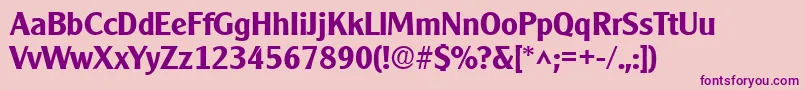 More about Clearlygothic ffy Font Clearlygothic ffy Font – Purple Fonts on Pink Background