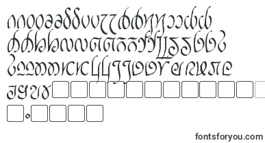 Rellanic font – elvish Fonts