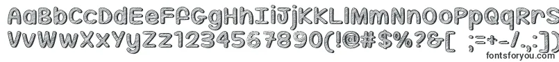 Шрифт SippinOnSunshineTtf – заполненные шрифты