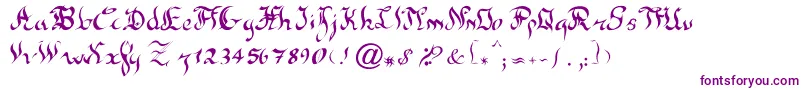 NewGothic Font – Purple Fonts