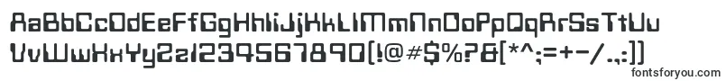 Шрифт Technoc – OTF шрифты