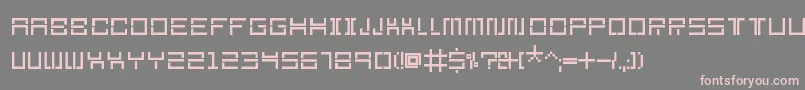 More about Section9Regular Font Section9Regular Font – Pink Fonts on Gray Background
