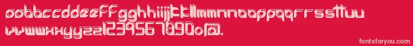 AccessoriesSoft Font – Pink Fonts on Red Background