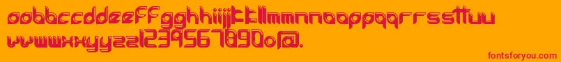 AccessoriesSoft Font – Red Fonts on Orange Background