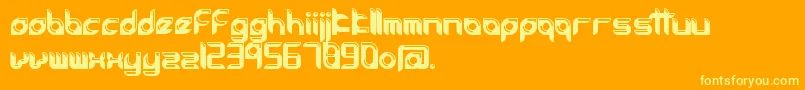 AccessoriesSoft Font – Yellow Fonts on Orange Background