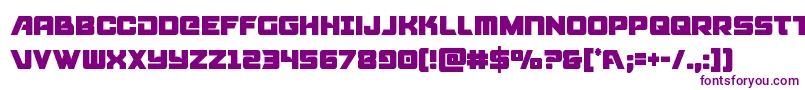 Aircruisercond-fontti – violetit fontit