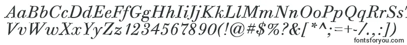 BodoniSixItcTtBookitalic-fontti – Otsikkofontit
