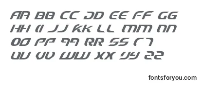 Шрифт StarfighterCadetItalic
