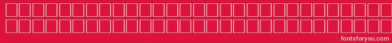 FlameRegular Font – Pink Fonts on Red Background