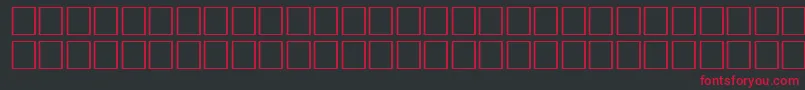 FlameRegular Font – Red Fonts on Black Background