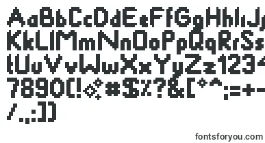  Smackyformula font