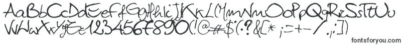 Titti-Schriftart – Großbuchstabenschriften