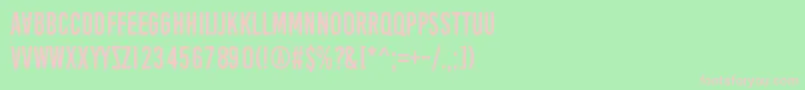 AprilFoolsDaySillyVrs Font – Pink Fonts on Green Background