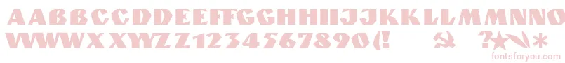 GranitNormal Font – Pink Fonts on White Background