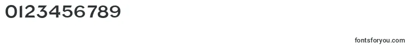 NapoliserialBold-Schriftart – Schriften für Zahlen und Nummern
