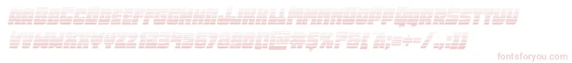 Fonte Opusmundigradital – fontes rosa em um fundo branco