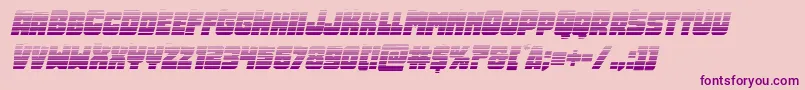 Opusmundigradital Font – Purple Fonts on Pink Background