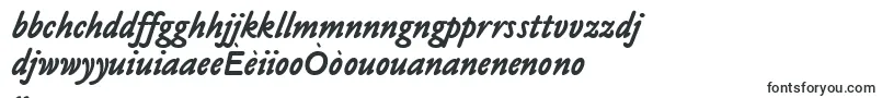 ClaudeSansBoldItalicPlain Font – Creole Fonts