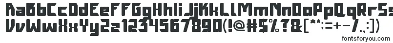 Шрифт MetalKingdom – акцидентные шрифты