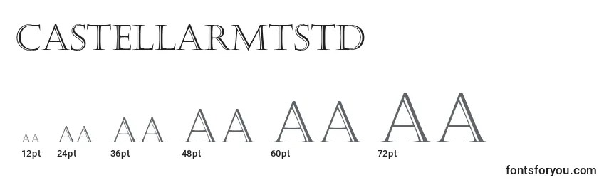 Castellarmtstd Font Sizes