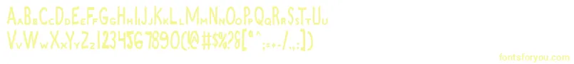 ZamboniJoe Font – Yellow Fonts