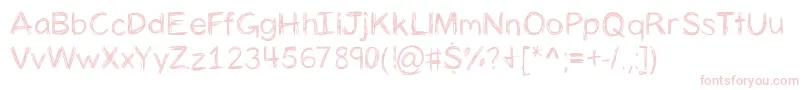Weitere Informationen zur Panicstricken-Schriftart Panicstricken-Schriftart – Rosa Schriften