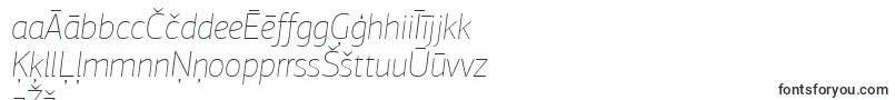 PfagorasansproXthinitalic Font – Latvian Fonts