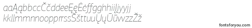 fuente PfagorasansproXthinitalic – fuentes lituanas