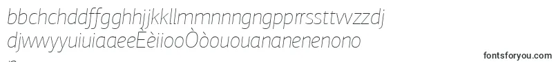 PfagorasansproXthinitalic-Schriftart – kreolische Schriften