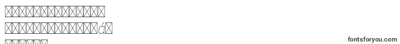 PfagorasansproXthinitalic-Schriftart – birmanische Schriften