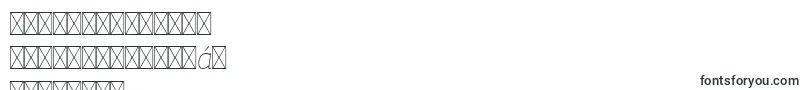 フォントPfagorasansproXthinitalic – カンボジア文字
