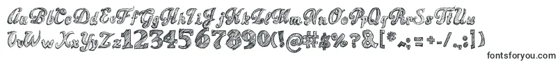 SketchToska-fontti – Fontit Google Chromelle