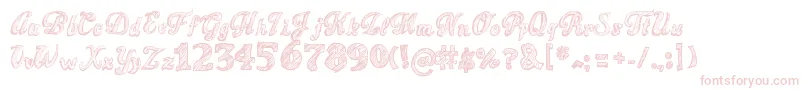 SketchToska Font – Pink Fonts