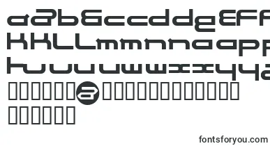  Electran font