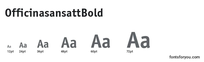 OfficinasansattBold Font Sizes
