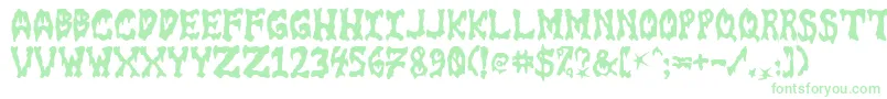 Gorefont Font – Green Fonts