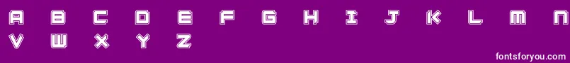 fuente Ginzacde – Fuentes Blancas Sobre Fondo Morado